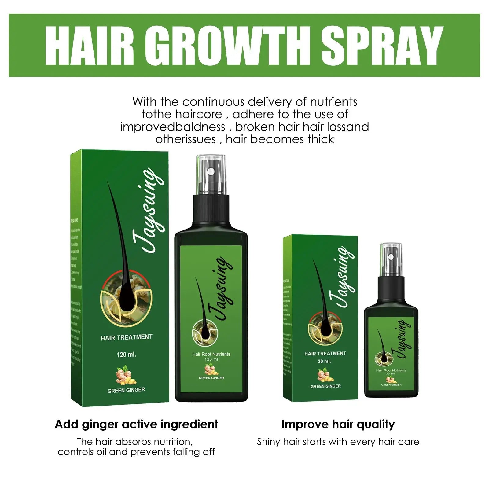 Hair Hoot Nutrients –  Spray de Crescimento Capilar que da Nutrição Profunda aos seus cabelos