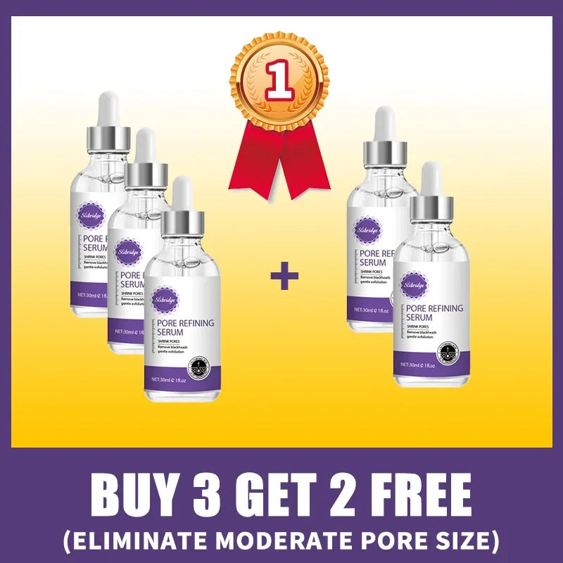 Soro de encolhimento de poros, remoção facial de poros grandes, reparação de poros grandes, creme minimizador de poros faciais