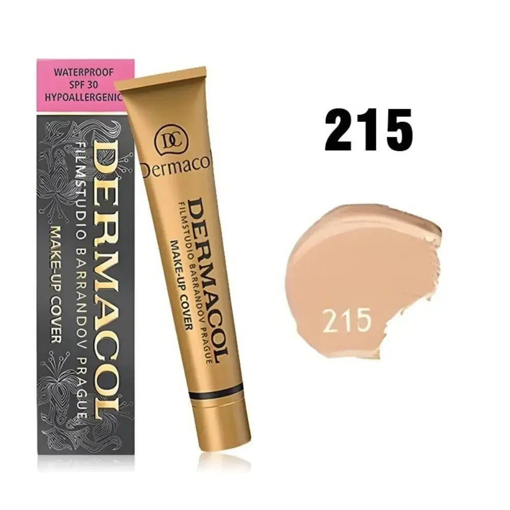Novo corretivo Dermacol em bastão cremoso com diversos tons, alta qualidade, à prova d'água, corretivo universal, maquiagem natural, base líquida.