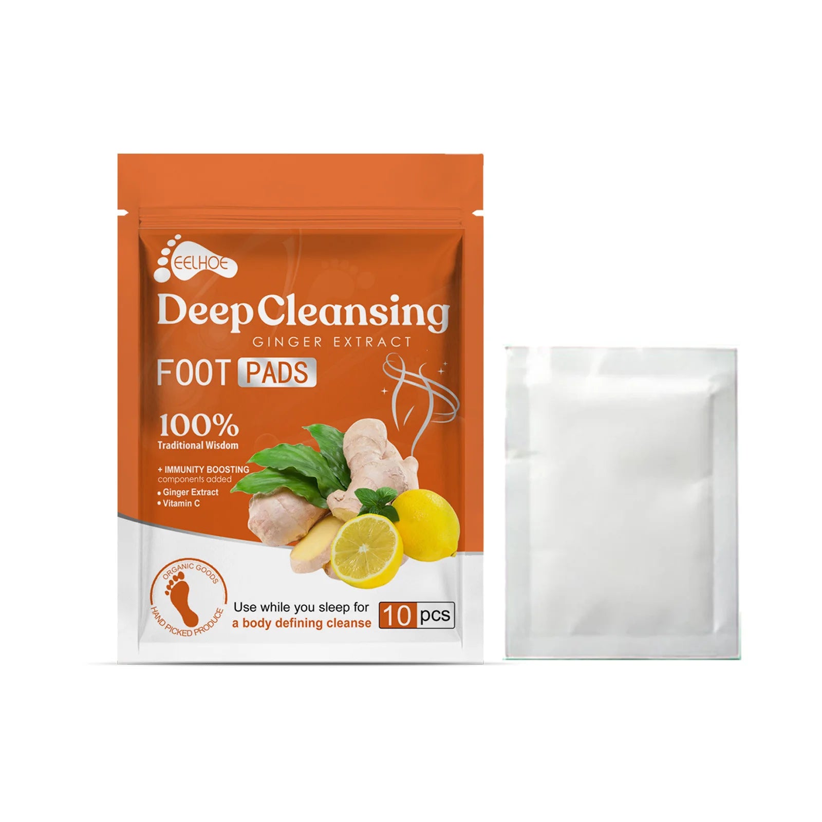 Adesivos Detox naturais para os pés.