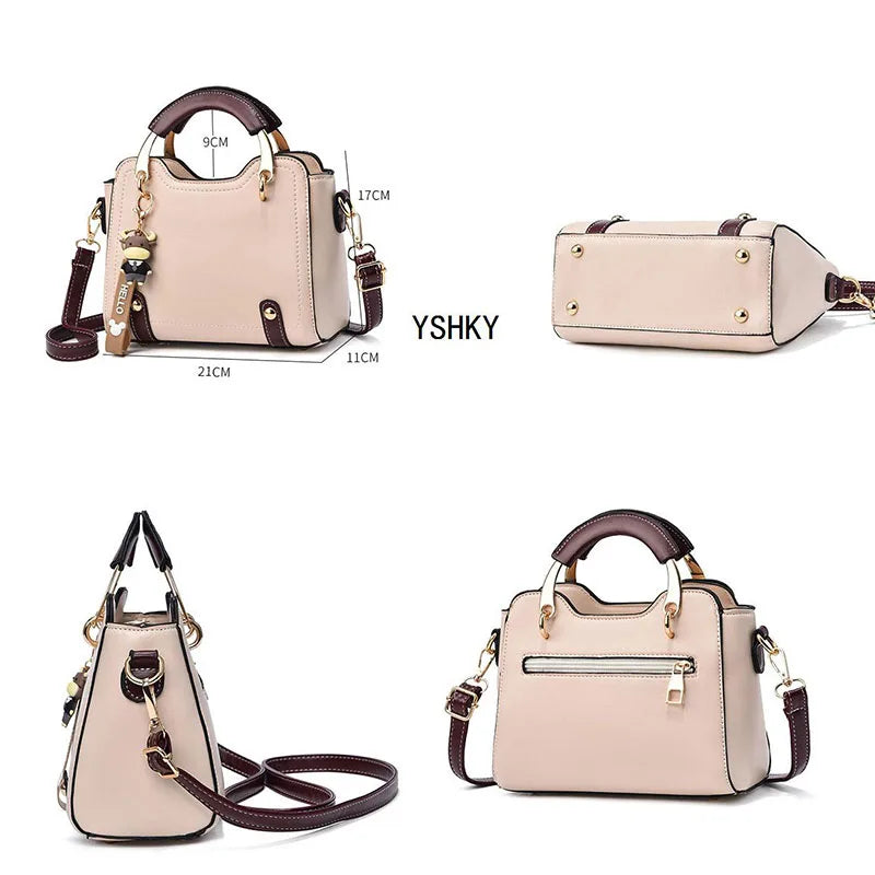Nova Bolsa Yshky de ombro com designer de luxo para uso feminino.