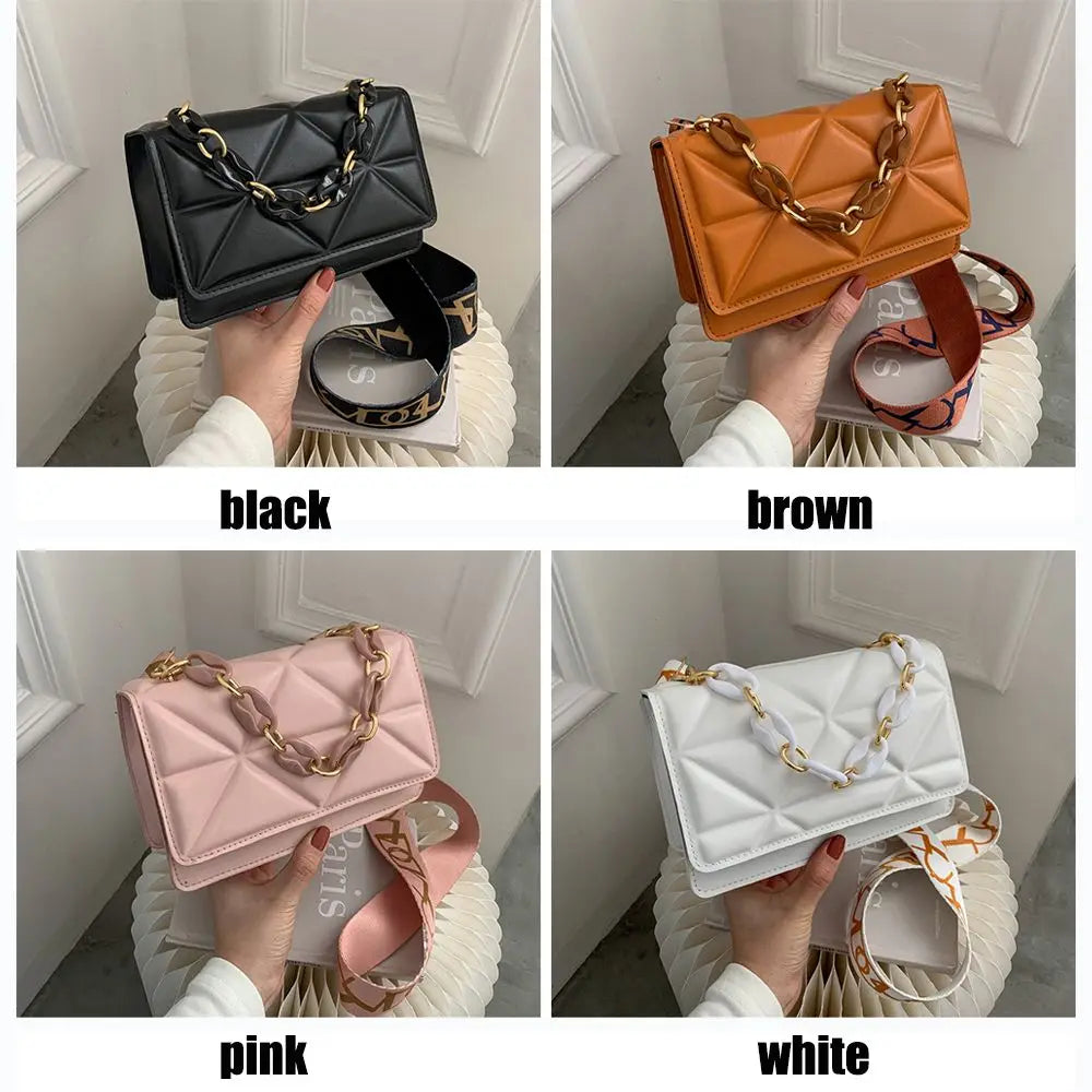 Bolsa de ombro feminina moda casual. Bolsas de couro plutônio diversas cores para qualquer tipo de ocasião.