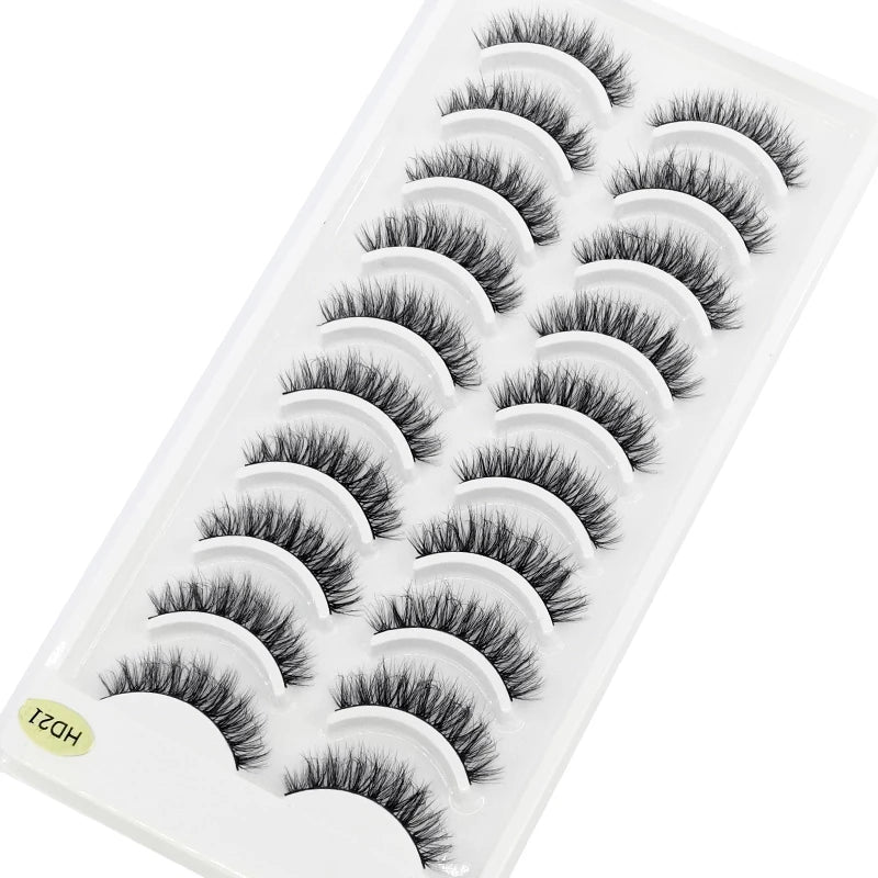 Cílios Postiços. 26 estilos de Cílios com 10 pares.