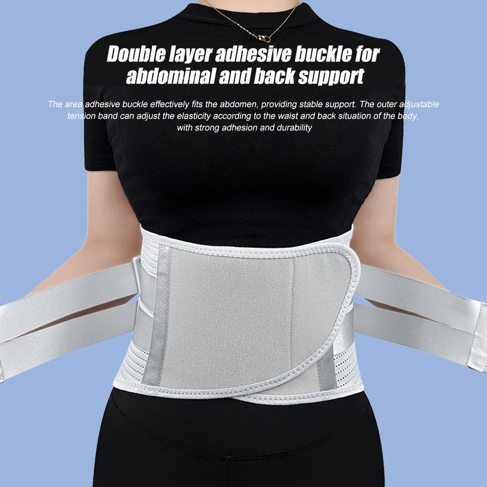 Cinta traseira para lombar. Vem com uma almofada de apoio. Design ergonômico para todas áreas da parte inferior das costas