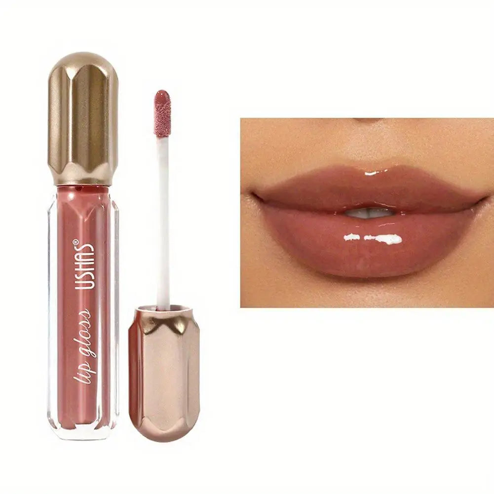 Ushas Gloss o preferido das mulheres. Deixa seus lábios brilhantes causando estilo molhado.