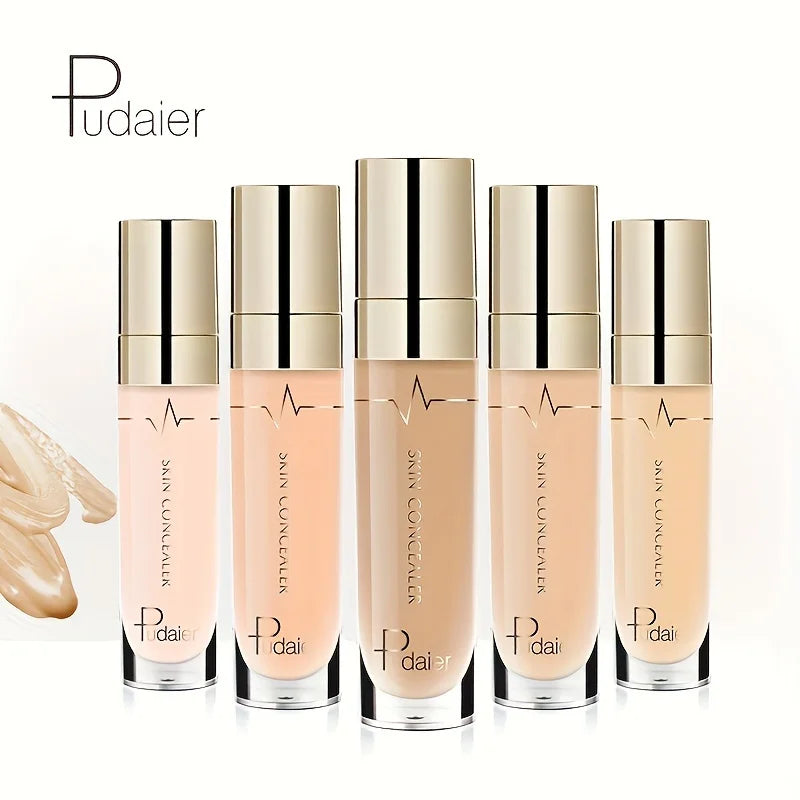 Base Corretiva Skin Pudaier líquido para região dos olhos, milagroso hidratante – esconde suavemente rugas e olheiras, bastão à prova d'água de longa duração.