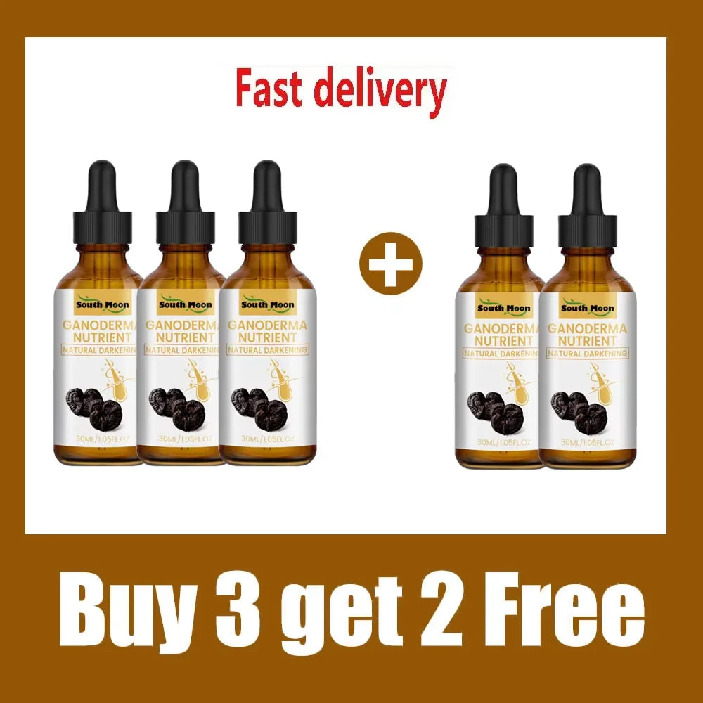 Ganoderma Nutrient Natural Darkening – Escurecimento Natural dos Cabelos