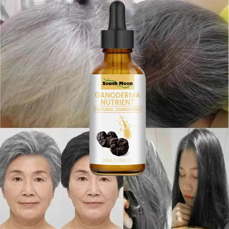 Ganoderma Nutrient Natural Darkening – Escurecimento Natural dos Cabelos