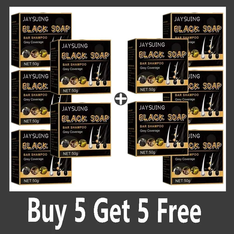 Shampoo Black Soap – Solução em Barra para Fios Brancos