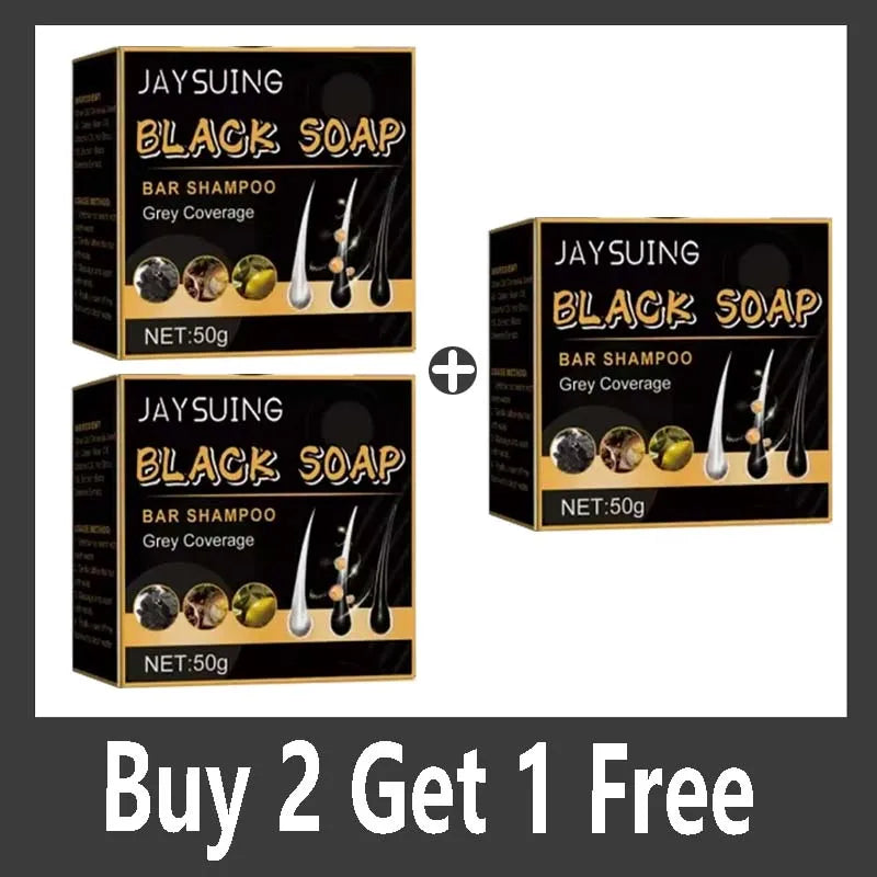 Shampoo Black Soap – Solução em Barra para Fios Brancos