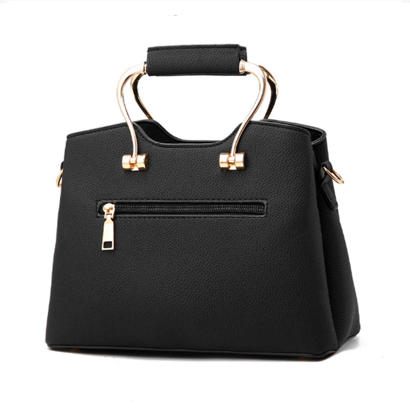 Bolsa Danbaoly de luxo para mulheres. Couro plutônio, pingente crossbody. Opção de manuseio a mão ou ombro