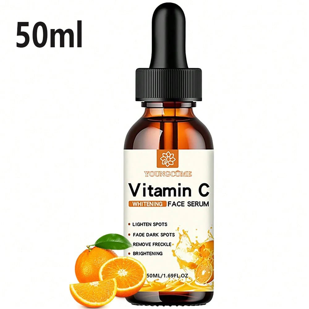 Sérum facial para manchas escuras, hidratante e anti-envelhecimento para cuidados com a pele facial.