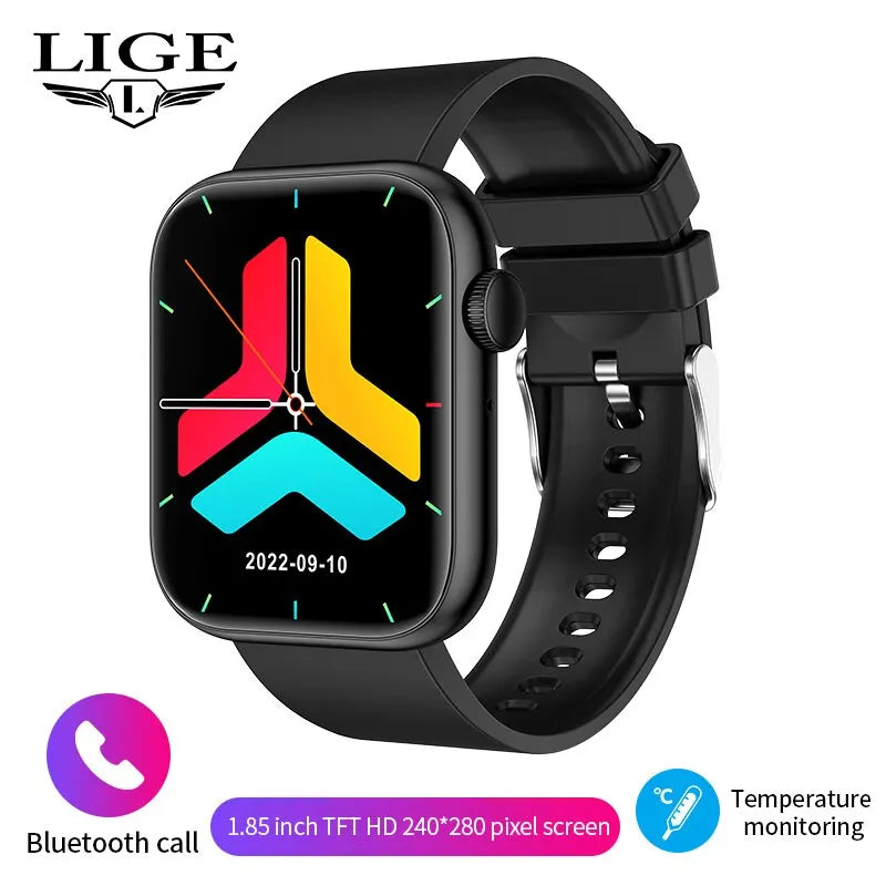 Relógio Inteligente Para Mulheres Tela de Toque Completa Bluetooth Chamada, à Prova D 'Água, Esporte Rastreador de Fitness Smartwatch