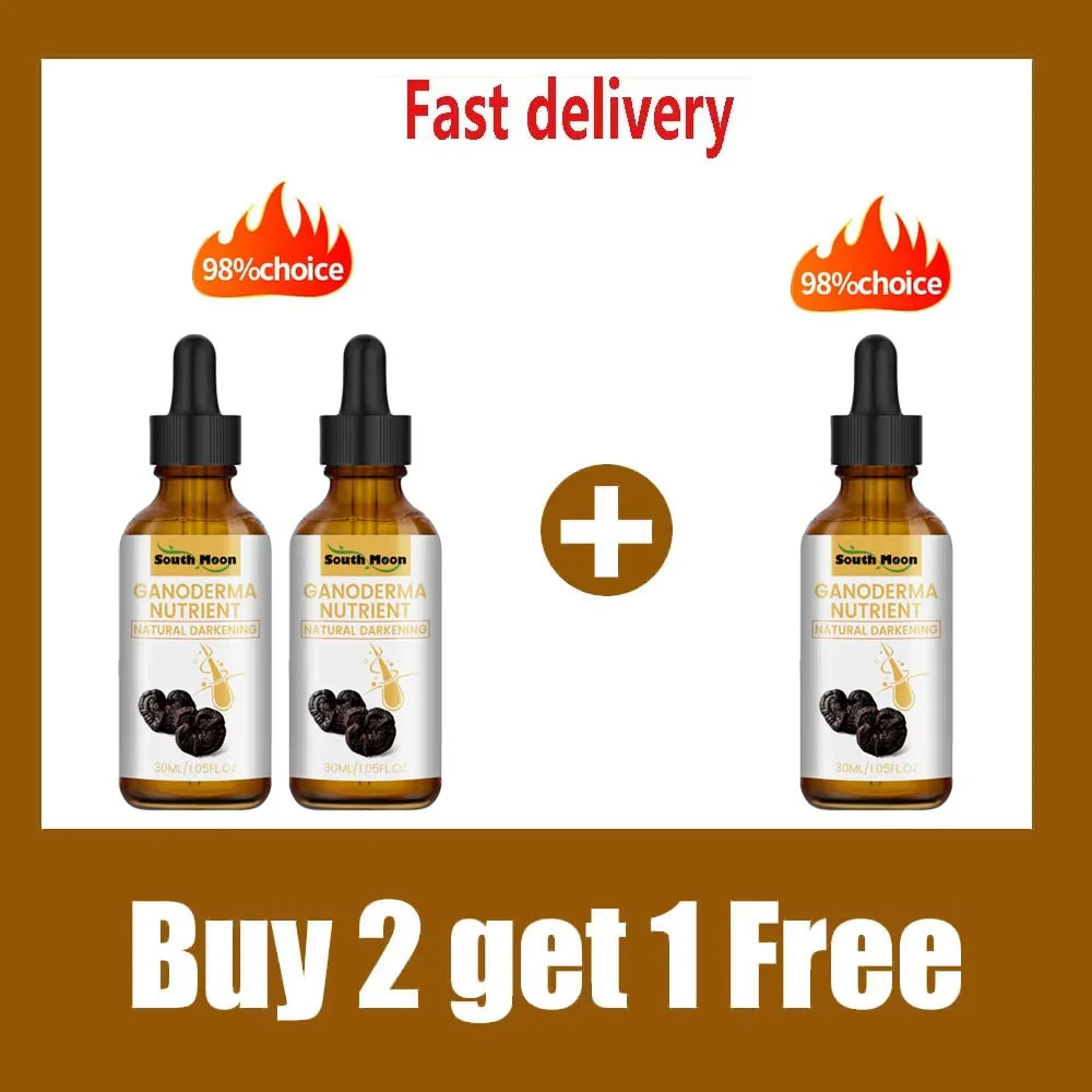 Ganoderma Nutrient Natural Darkening – Escurecimento Natural dos Cabelos