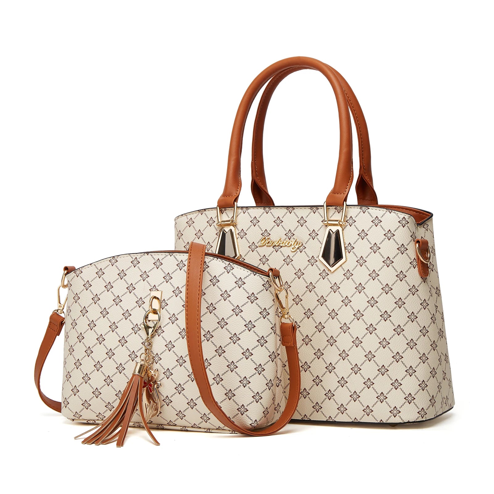 Bolsa Danbaoly de mão versão coreana para mulheres e bolsa de ombro simples.