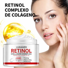 Retinol e Colágeno Lgramér – Creme Anti-Idade com Hidratação Prolongada