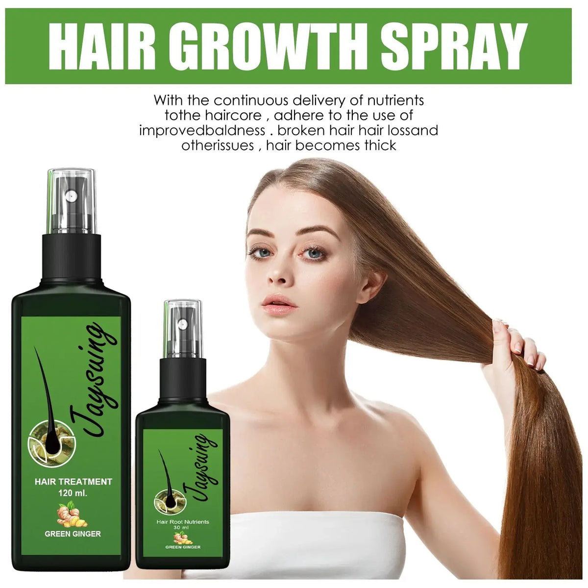 Hair Hoot Nutrients –  Spray de Crescimento Capilar que da Nutrição Profunda aos seus cabelos