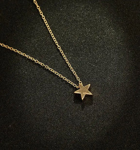 Delicado e Charmoso: Colar Estrela Cor Ouro e Prata