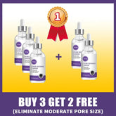 Soro de encolhimento de poros, remoção facial de poros grandes, reparação de poros grandes, creme minimizador de poros faciais