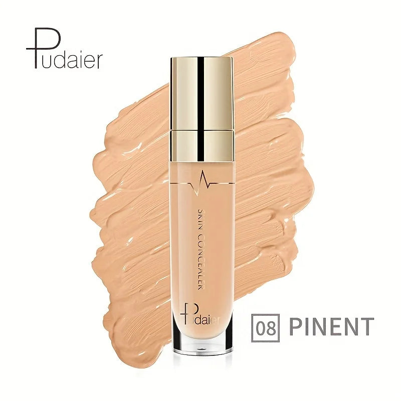 Base Corretiva Skin Pudaier líquido para região dos olhos, milagroso hidratante – esconde suavemente rugas e olheiras, bastão à prova d'água de longa duração.