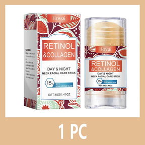 Creme para região do pescoço composto por retinol, colágeno e ácido hialurônico. Reafirma a pele e hidrata.
