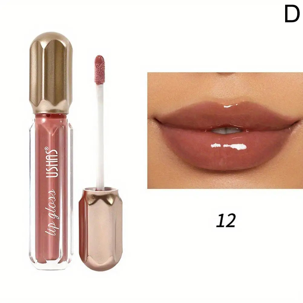Ushas Gloss o preferido das mulheres. Deixa seus lábios brilhantes causando estilo molhado.