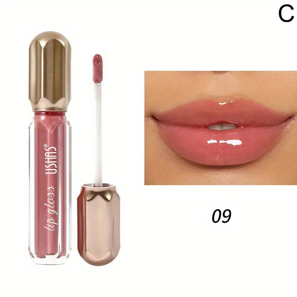 Ushas Gloss o preferido das mulheres. Deixa seus lábios brilhantes causando estilo molhado.