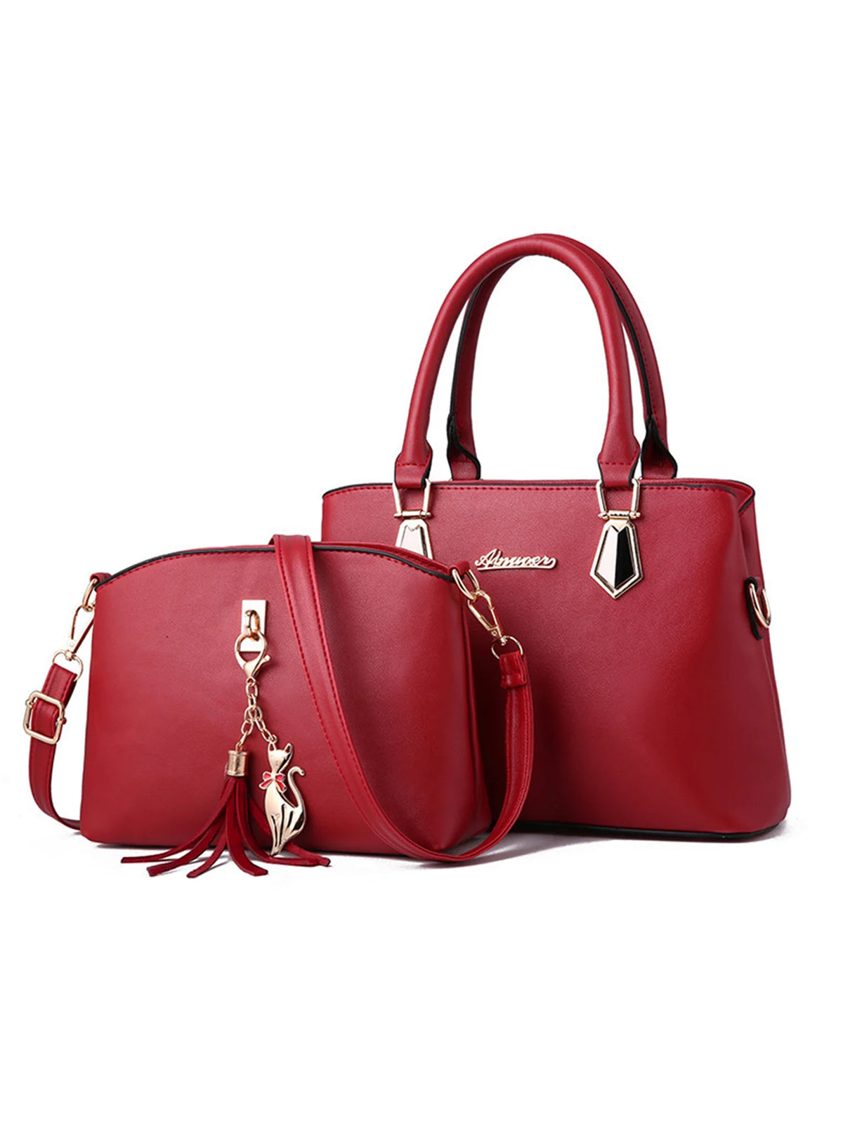 Bolsa Danbaoly de mão versão coreana para mulheres e bolsa de ombro simples.