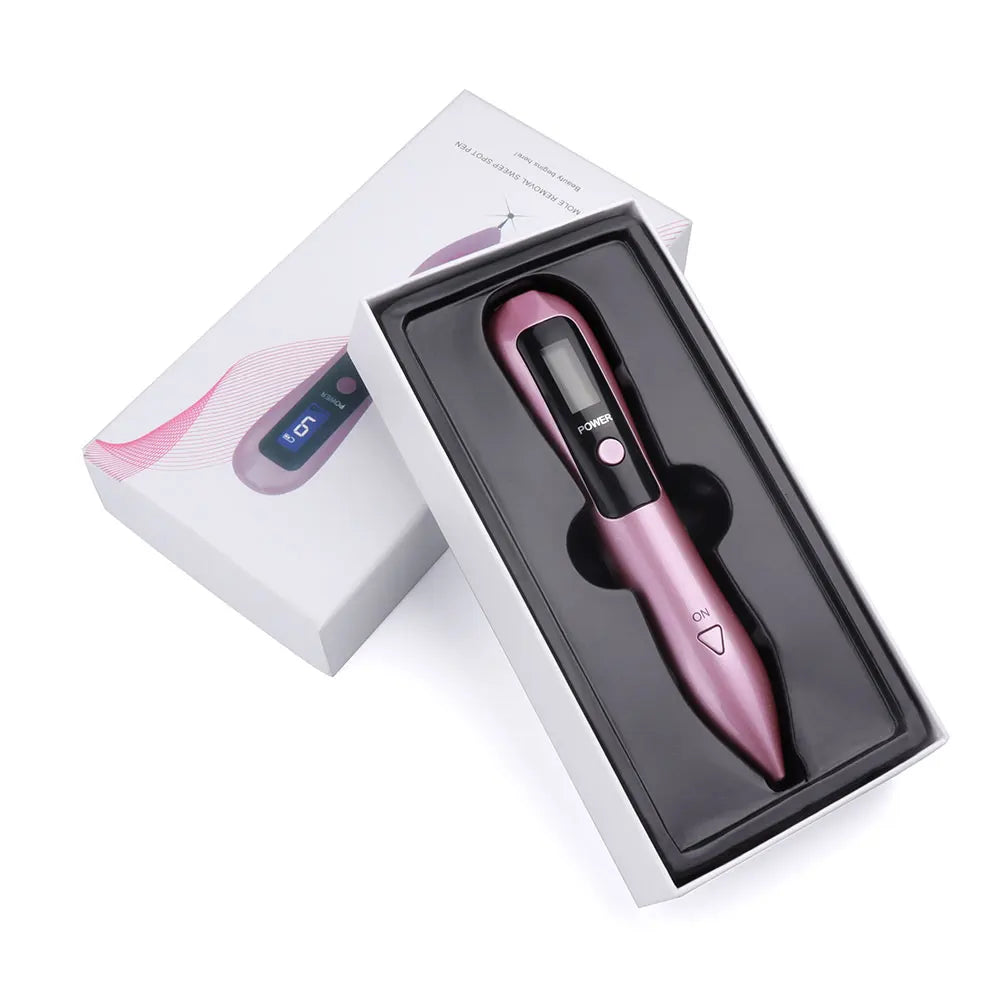 Caneta a Laser que remove manchas escuras, sardas, verrugas e até tatuagem