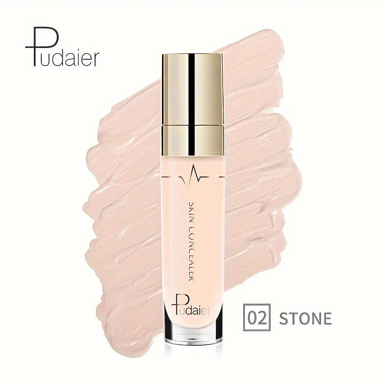 Base Corretiva Skin Pudaier líquido para região dos olhos, milagroso hidratante – esconde suavemente rugas e olheiras, bastão à prova d'água de longa duração.