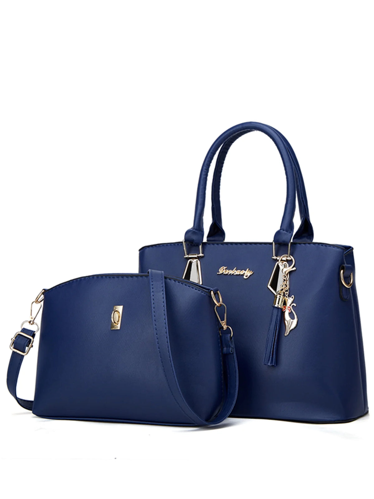 Bolsa Danbaoly de mão versão coreana para mulheres e bolsa de ombro simples.