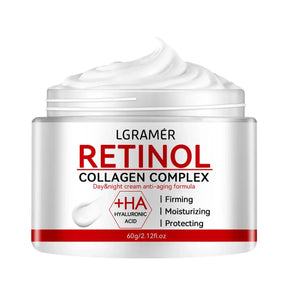 Retinol e Colágeno Lgramér – Creme Anti-Idade com Hidratação Prolongada