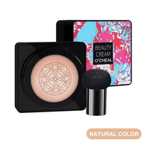 OCHEAL-Mushroom Head Foundation, Base para Maquiagem de Rosto, Corretivo, Vem com Almofada
