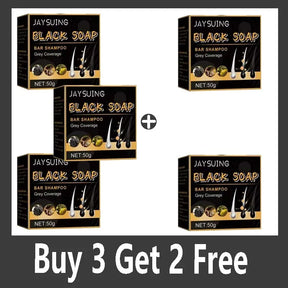 Shampoo Black Soap – Solução em Barra para Fios Brancos