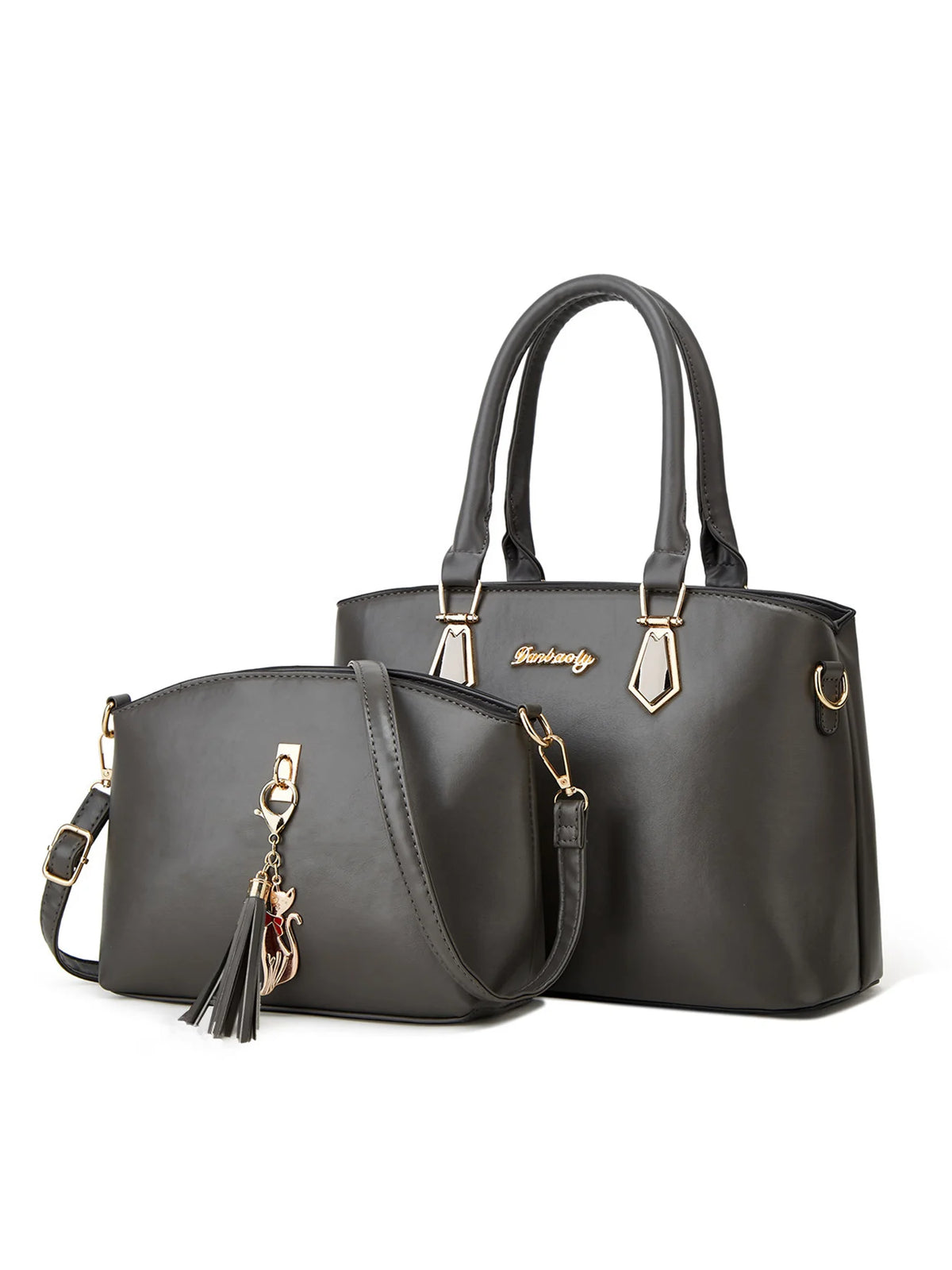 Bolsa Danbaoly de mão versão coreana para mulheres e bolsa de ombro simples.