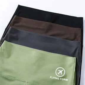 Shorts esportivos para mulheres, leggings de cintura alta, para ciclismo, academia, ioga e fitness.
