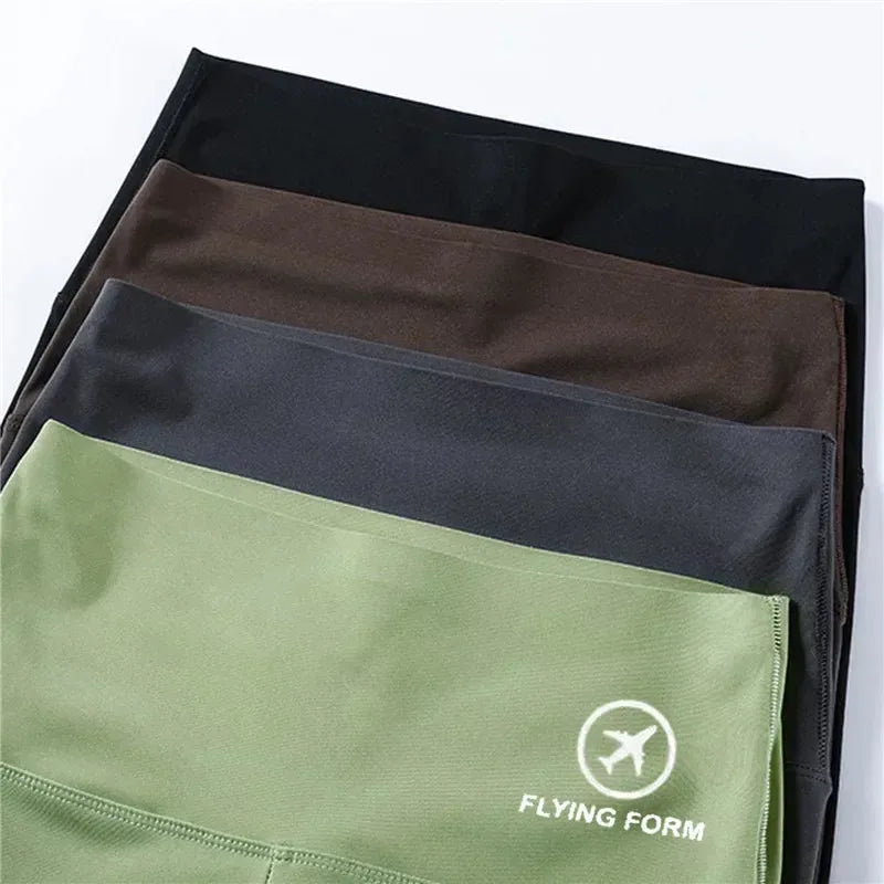 Shorts esportivos para mulheres, leggings de cintura alta, para ciclismo, academia, ioga e fitness.
