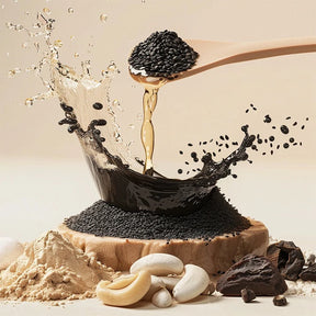 Shampoo de tingimento capilar Black Nova Hair Instant Dye 3 em 1 para homens e mulheres . Fórmula que cuida dos cabelos, controla a oleosidade e da nutrição capilar.