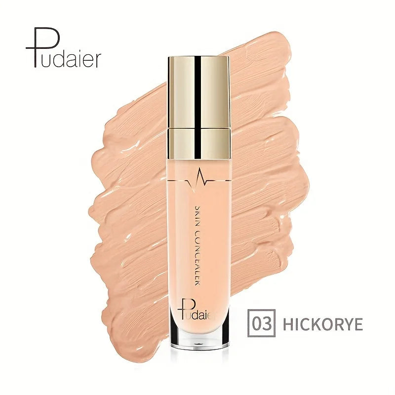 Base Corretiva Skin Pudaier líquido para região dos olhos, milagroso hidratante – esconde suavemente rugas e olheiras, bastão à prova d'água de longa duração.