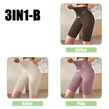 Shorts esportivos para mulheres, leggings de cintura alta, para ciclismo, academia, ioga e fitness.