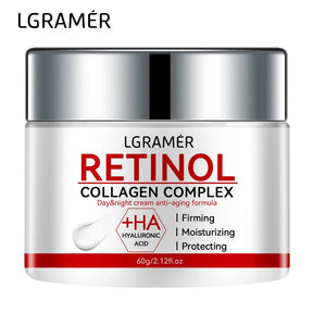 Retinol e Colágeno Lgramér – Creme Anti-Idade com Hidratação Prolongada