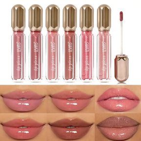 Ushas Gloss o preferido das mulheres. Deixa seus lábios brilhantes causando estilo molhado.