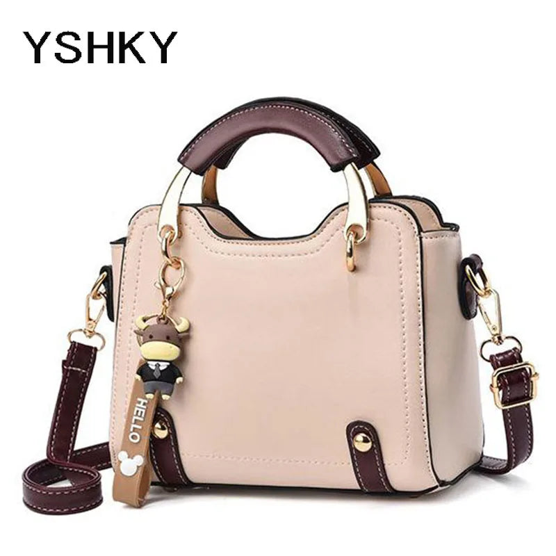 Nova Bolsa Yshky de ombro com designer de luxo para uso feminino.