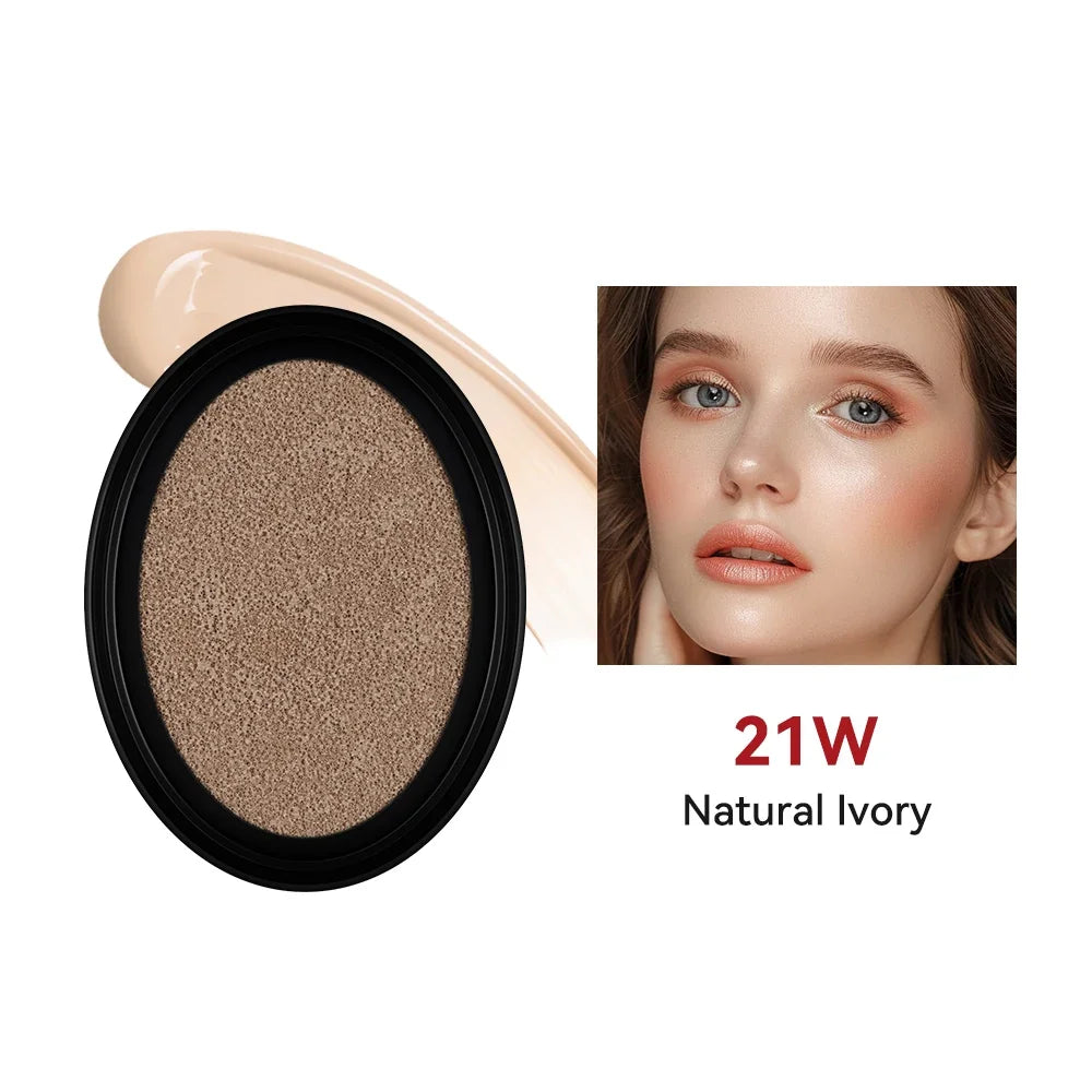 Base Lakerain Super Fit Cushion Refill à prova d'água, 72 horas de duração, com proteção solar UV.