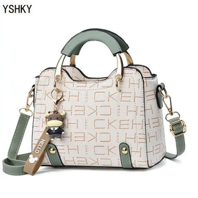 Nova Bolsa Yshky de ombro com designer de luxo para uso feminino.