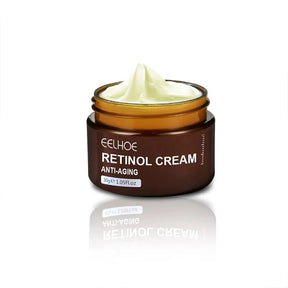 Creme Retinol da EELHOE. Anti-envelhecimento, anti-inchaço e anti-olheiras. Suaviza e clareia manchas.