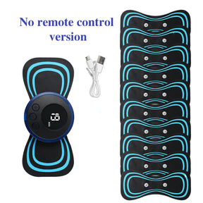 Mini portátil massageador elétrico para pescoço.