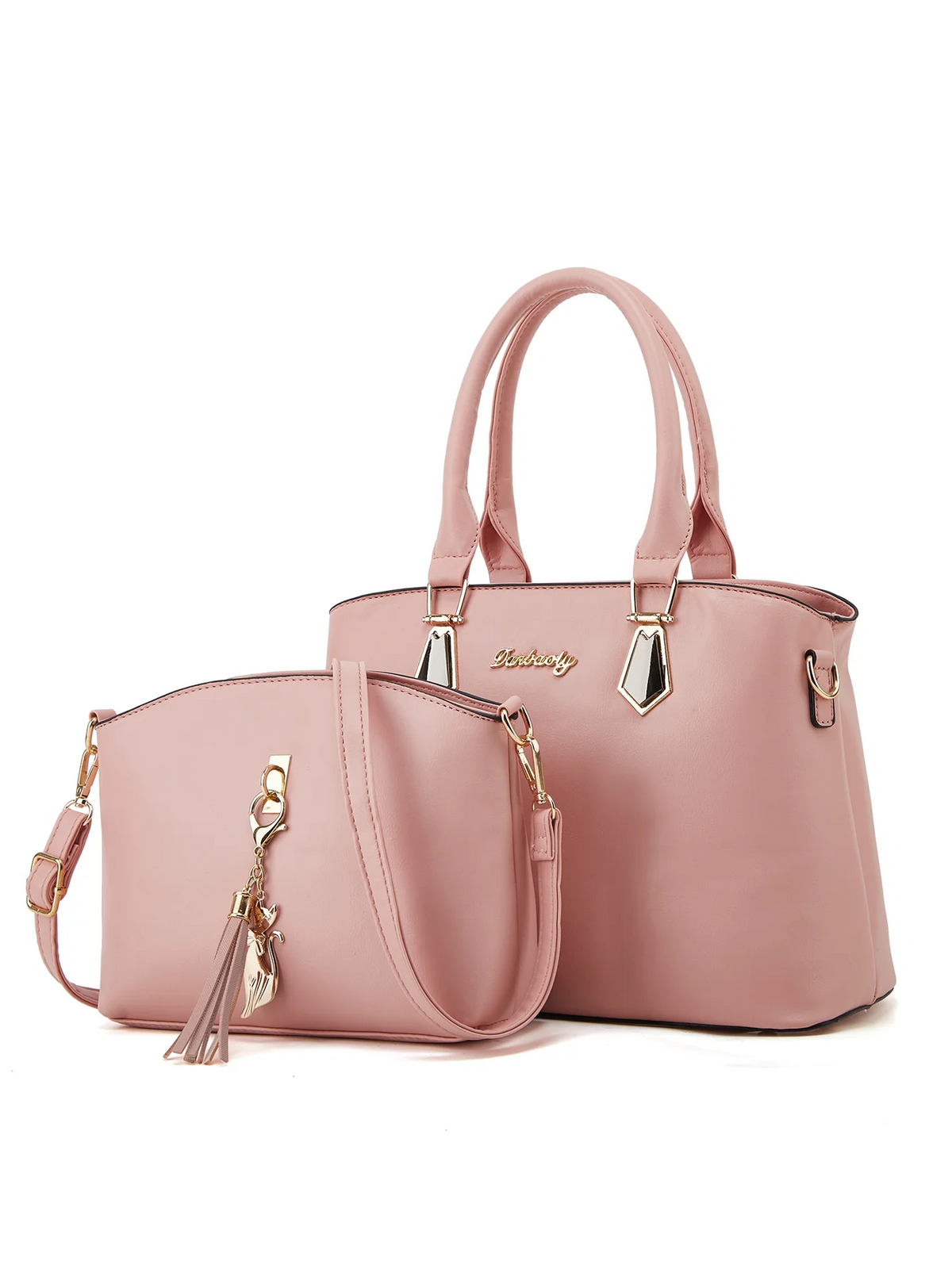 Bolsa Danbaoly de mão versão coreana para mulheres e bolsa de ombro simples.