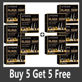 Shampoo Black Soap – Solução em Barra para Fios Brancos
