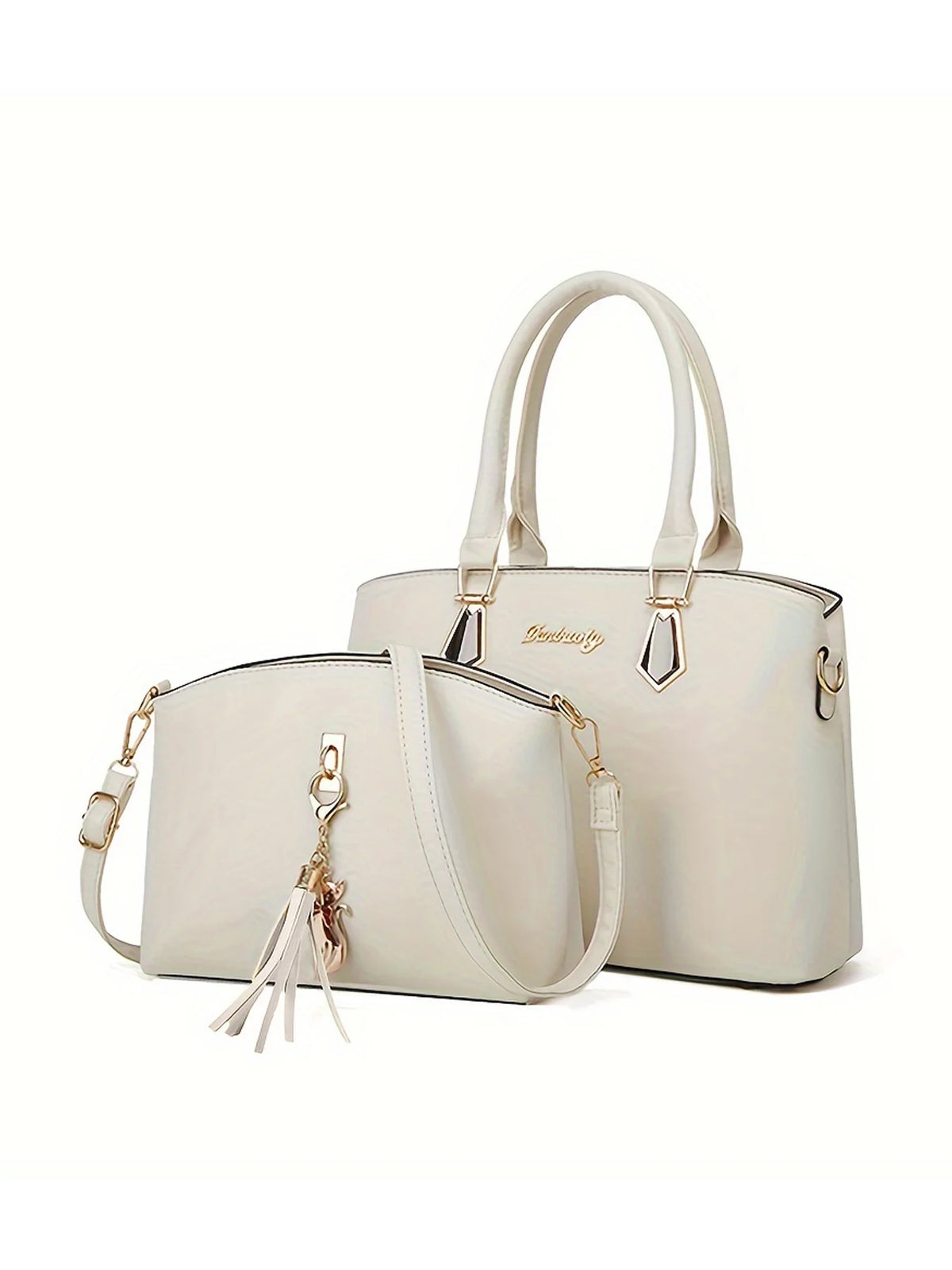 Bolsa Danbaoly de mão versão coreana para mulheres e bolsa de ombro simples.